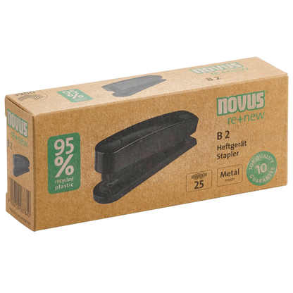 Artikelbild 7 für novus Heftgerät B2 RE+NEW schwarz, 1 St., Artikelnummer 931022