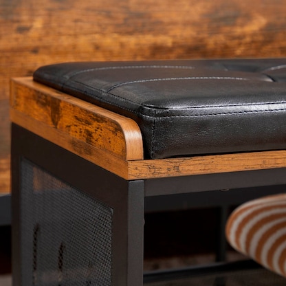 Artikelbild 6 für VASAGLE Schuhbank LBS75X braun, schwarz Holz 80,0 cm, Artikelnummer 439358