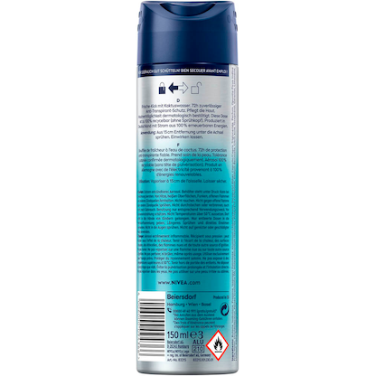 Artikelbild 2 für NIVEA MEN COOL KICK Fresh Deo-Spray 150,0 ml, Artikelnummer 578256