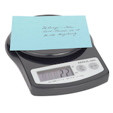 Artikelbild 1 für MAUL Briefwaage MAULalpha schwarz für max. 2,0 kg, Artikelnummer 237388