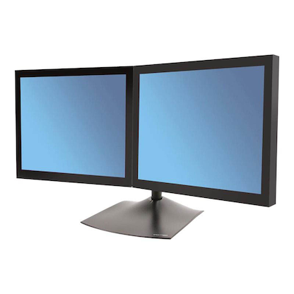 Artikelbild für ergotron Monitor-Halterung DS100 33-322-200 schwarz für 2 Monitore, Tischständer, Artikelnummer 828520