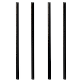 Artikelbild 1 für 100 PAPSTAR Strohhalme pure schwarz, Artikelnummer 131023