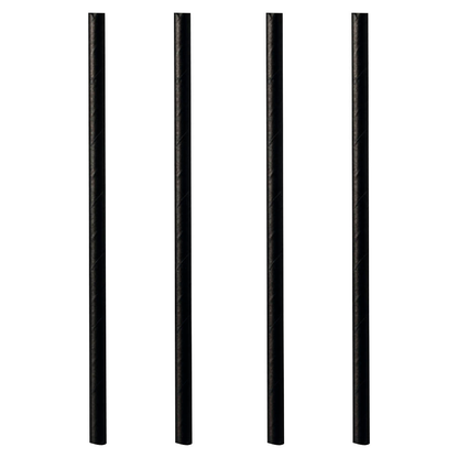 Artikelbild für 100 PAPSTAR Strohhalme pure schwarz, Artikelnummer 131023