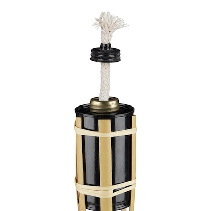 Artikelbild 3 für relaxdays Gartenfackeln braun, 10 St., Artikelnummer 351934