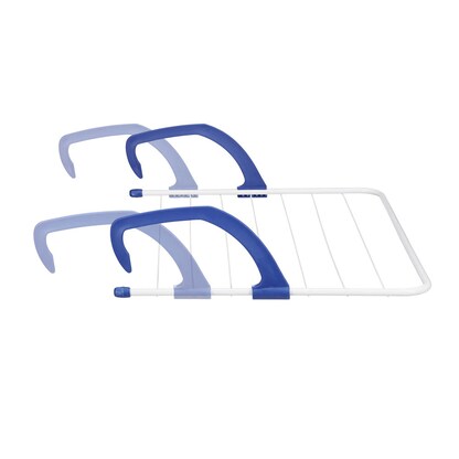 Artikelbild 5 für relaxdays Heizkörper-Wäschetrockner weiß, blau, 1 St., Artikelnummer 555882