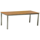 Artikelbild 1 für Garden Pleasure Gartentisch DALLAS braun rechteckig 90,0 x 200,0 x 75,0 cm, Artikelnummer 898094