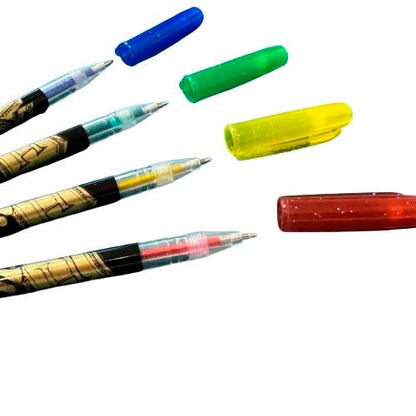 Artikelbild 2 für BlueSky Harry Potter Gelschreiber-Set schwarz, Schreibfarbe: farbsortiert, 4 St., Artikelnummer 416459