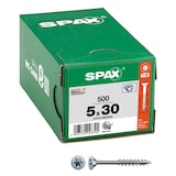 Artikelbild 1 für SPAX® Universalschrauben T20 Senkkopf WIROX 0191010500305 5 mm x 30 mm, 500 St., Artikelnummer 394878