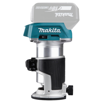 Artikelbild 14 für makita DRT50Z Akku-Oberfräse 18,0 V, ohne Akku, Artikelnummer 102941