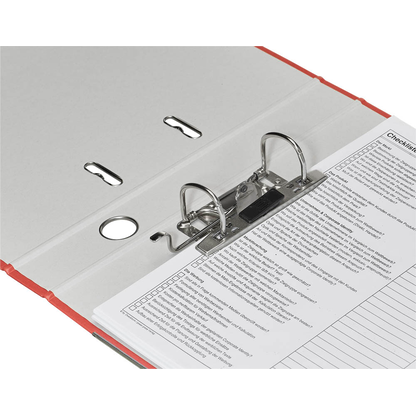 Artikelbild 3 für büroplus Ordner rot Karton 5,0 cm DIN A4, 1 St., Artikelnummer 154526