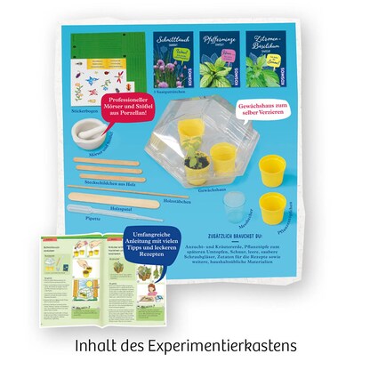 Artikelbild 7 für KOSMOS Experimentierkasten Kräuter-Garten mehrfarbig, Artikelnummer 820694