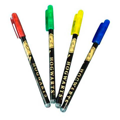 Artikelbild für BlueSky Harry Potter Gelschreiber-Set schwarz, Schreibfarbe: farbsortiert, 4 St., Artikelnummer 416459
