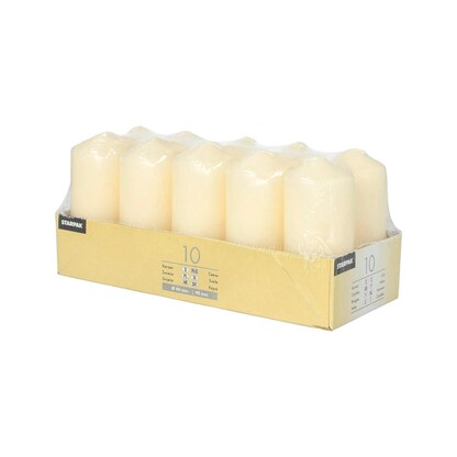 Artikelbild 3 für STARPAK Stumpenkerzen creme, 10 St., Artikelnummer 683221