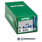 Artikelbild 1 für SPAX® Universalschrauben Z2 Senkkopf WIROX 0271010450455 4,5 mm x 45 mm, 500 St., Artikelnummer 394906