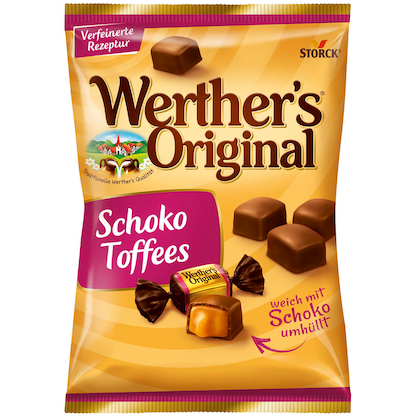 Artikelbild für Werther’s® Original Schokoladen Toffee Kaubonbons 17 St./180,0 g, Artikelnummer 954812