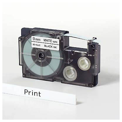 Artikelbild 4 für CASIO Schriftband XR-9WE XR-9WE1, 9 mm, schwarz auf weiß, 1 St., Artikelnummer 281246