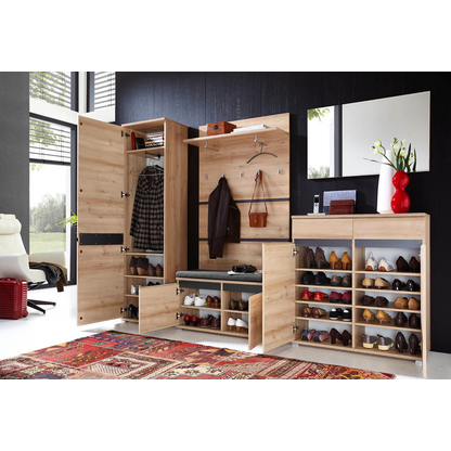 Artikelbild 6 für GERMANIA Garderobenschrank Lissabon, 3476-228 edelbuche 4 Fachböden 54,0 x 40,0 x 200,0 cm, Artikelnummer 642357