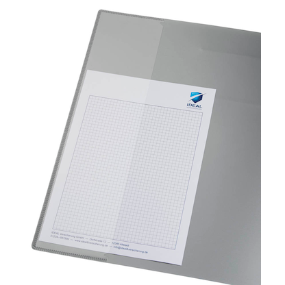 Artikelbild 3 für BRUNNEN Schnellhefter FACT!pp Kunststoff silber transluzent DIN A4, 1 St., Artikelnummer 757403