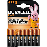 Artikelbild 1 für DURACELL Batterien PLUS Alkali-Mangan Micro AAA 1,5 V, 8 St., Artikelnummer 688469