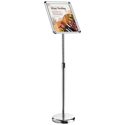 Artikelbild für SPRINTIS Infoständer ELEVATE silber DIN A3 29,7 x 42,0 x 65,0 - 100,0 cm, 1 St., Artikelnummer 730178
