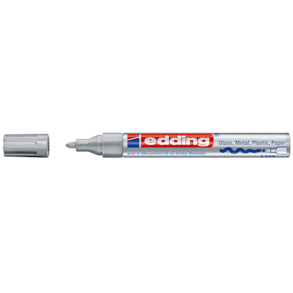 Artikelbild für edding 750 Glanz Lackmarker silber 2,0 - 4,0 mm, 1 St., Artikelnummer 126128