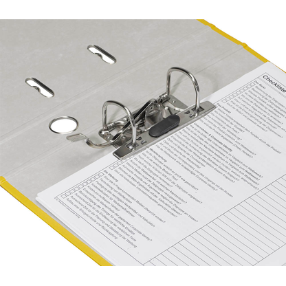 Artikelbild 2 für bene No.1 Power Ordner gelb Kunststoff 5,2 cm DIN A4, 1 St., Artikelnummer 426288