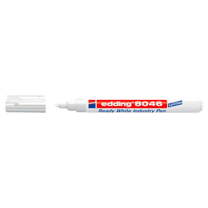 Artikelbild 3 für edding Ready 8046 Industriemarker weiß 1,0 - 3,0 mm, 1 St., Artikelnummer 347516