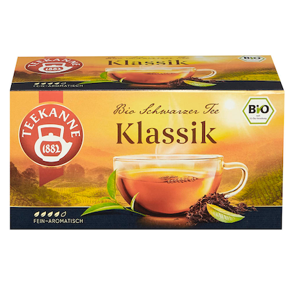 Artikelbild 8 für TEEKANNE Bio Schwarzer Tee Klassik Bio-Tee 20 Portionen, Artikelnummer 778623