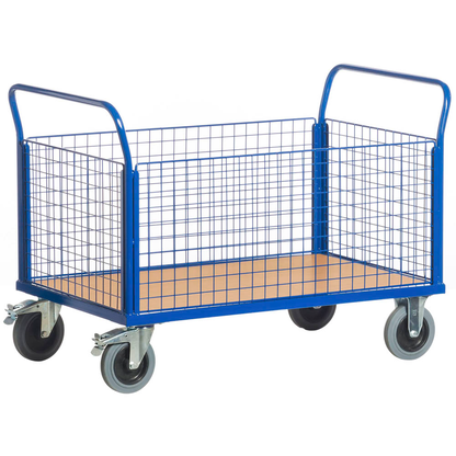 Artikelbild 3 für Rollcart Paketwagen 02-6117 blau 70,0 x 117,0 x 99,0 cm, Artikelnummer 277374