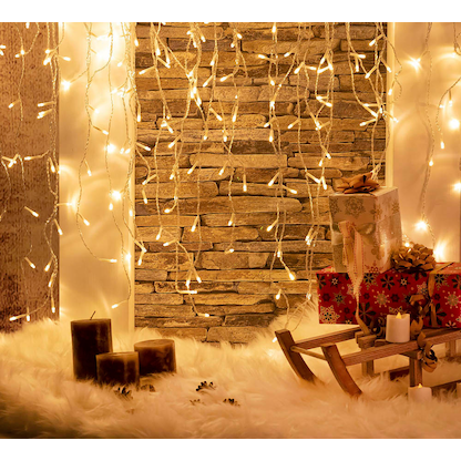 Artikelbild 8 für Idena 400er Eiszapfen LED Lichterkette transparent 10,3 m, 1 St., Artikelnummer 761803