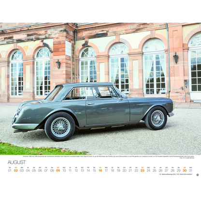 Artikelbild 9 für Heye Monats-Wandkalender LEGENDÄRE AUTOS 2026, 1 St., Artikelnummer 551196