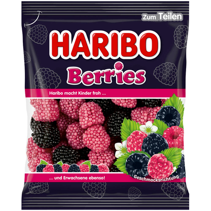 Artikelbild für HARIBO Berries Fruchtgummi 175,0 g, Artikelnummer 741274