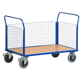 Artikelbild 1 für Rollcart Paketwagen 02-6098 blau 80,0 x 137,0 x 99,0 cm, Artikelnummer 277362