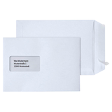 Artikelbild 1 für STEINMETZ Versandtaschen DIN C5 mit Fenster weiß 500 St., Artikelnummer 243939