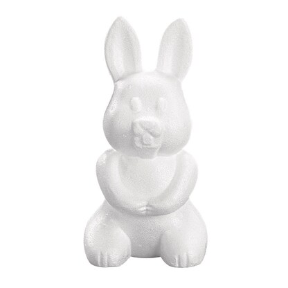 Artikelbild für Rayher Styroporform weiß Hase 23,0 cm, 1 St., Artikelnummer 153664