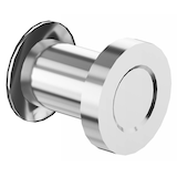 Artikelbild 1 für viasit System4 Möbelgriff silber 3,7 x 3,7 x 3,7 cm, Artikelnummer 651424