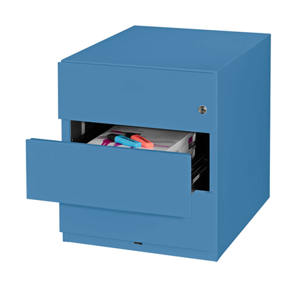 Artikelbild 7 für BISLEY Note Rollcontainer blau 3 Auszüge 42,0 x 56,5 x 49,5 cm, Artikelnummer 877225