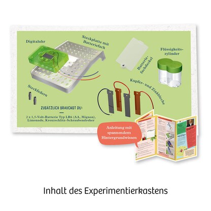 Artikelbild 6 für KOSMOS Experimentierkasten Limo-Uhr mehrfarbig, Artikelnummer 820583