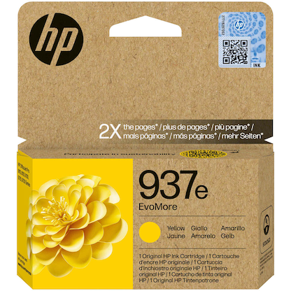 Artikelbild 2 für HP 937e(4S6W8NE) gelb Druckerpatrone, Artikelnummer 281933