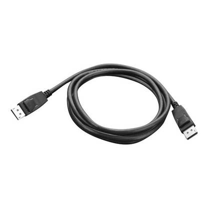 Artikelbild für Lenovo DisplayPort Kabel 1,8 m schwarz, 1 St., Artikelnummer 590594