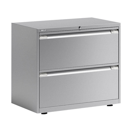 Artikelbild für BISLEY Essentials Hängeregistraturschrank silber 2 Schubladen 80,0 x 47,0 x 69,3 cm, 1 St., Artikelnummer 452654