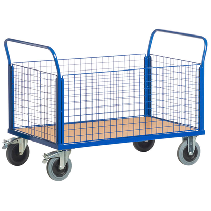 Artikelbild für Rollcart Paketwagen 02-6117 blau 70,0 x 117,0 x 99,0 cm, Artikelnummer 277374