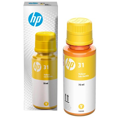 Artikelbild für HP 31(1VU28AE) gelb Tintenflasche, Artikelnummer 933541
