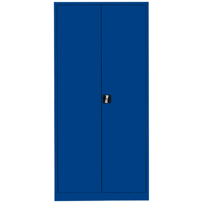 Artikelbild 2 für LÜLLMANN Stahlschrank 530353 enzianblau 4 Fachböden 92,5 x 50,0 x 195,0 cm, aufgebaut, 1 St., Artikelnummer 183808