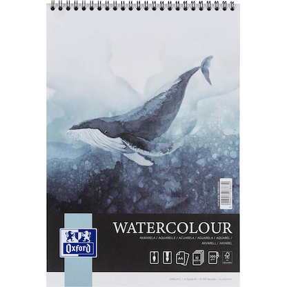 Artikelbild für OXFORD Aquarellblock Watercolour DIN A4 300 g/m², 1 St., Artikelnummer 298368
