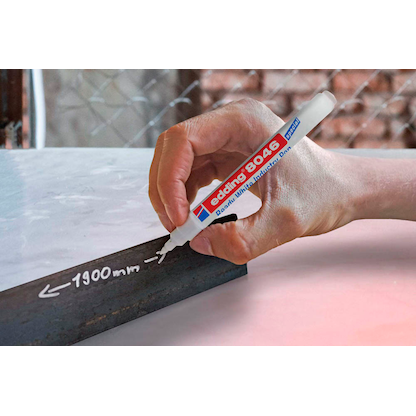 Artikelbild 6 für edding Ready 8046 Industriemarker weiß 1,0 - 3,0 mm, 1 St., Artikelnummer 347516