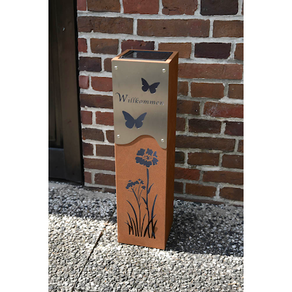 Artikelbild 3 für Garden Pleasure SALUTE LED Dekoleuchte braun, 1 St., Artikelnummer 544021