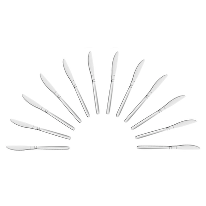 Artikelbild für Amefa Messer Scandinave silber poliert, 12 St., Artikelnummer 548588