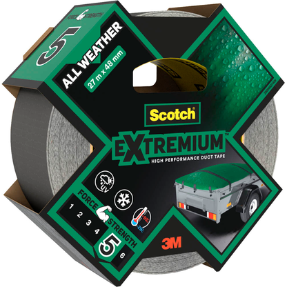 Artikelbild für Scotch Extremium™ All Weather Gewebeband grau 48,0 mm x 27,4 m 1 Rolle, Artikelnummer 570786