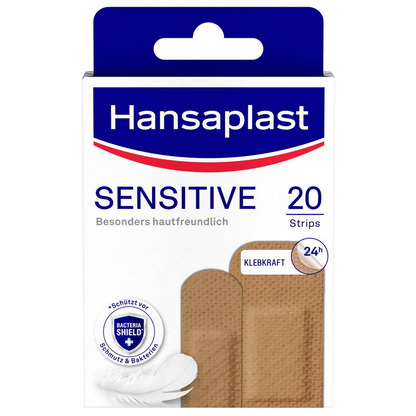 Artikelbild für Hansaplast Pflaster SENSITIVE 48497 hellbraun, 20 St., Artikelnummer 578066